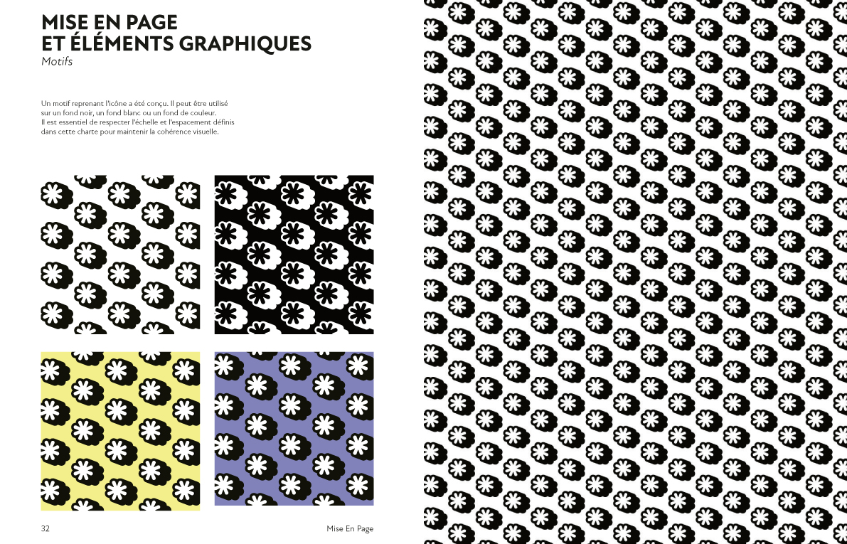 charte graphique média d'anticipation, designer graphique Marseille