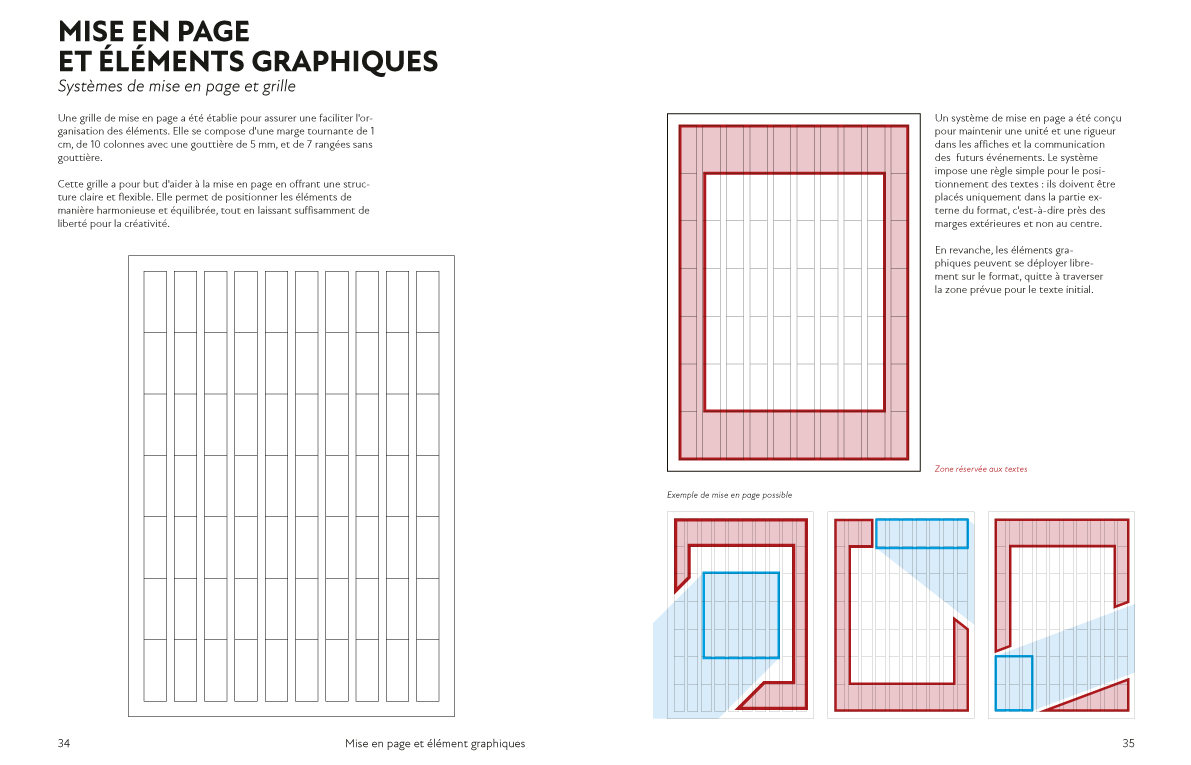 charte graphique média d'anticipation, designer graphique Marseille