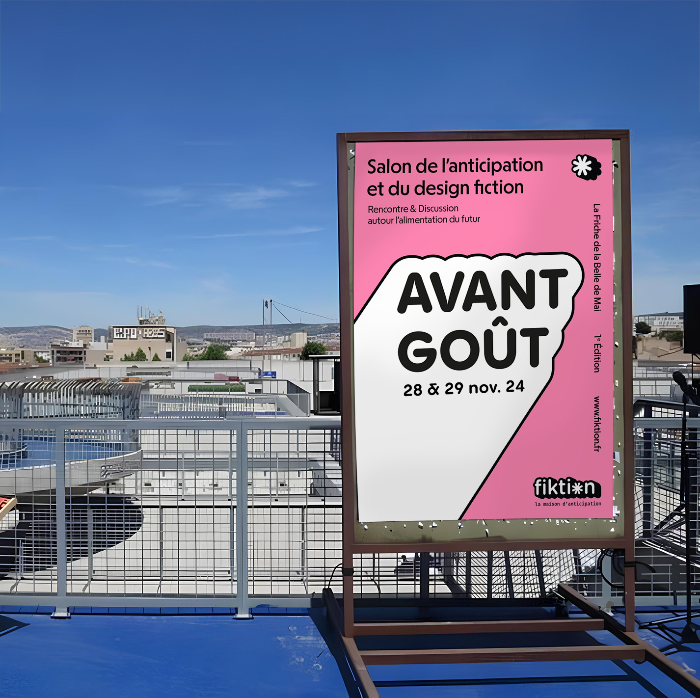affiche festival avant gout