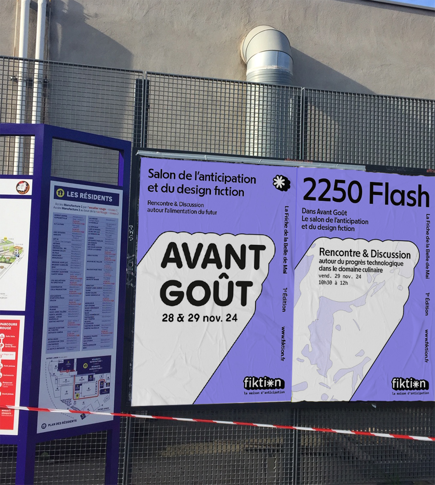 affiche festival avant gout