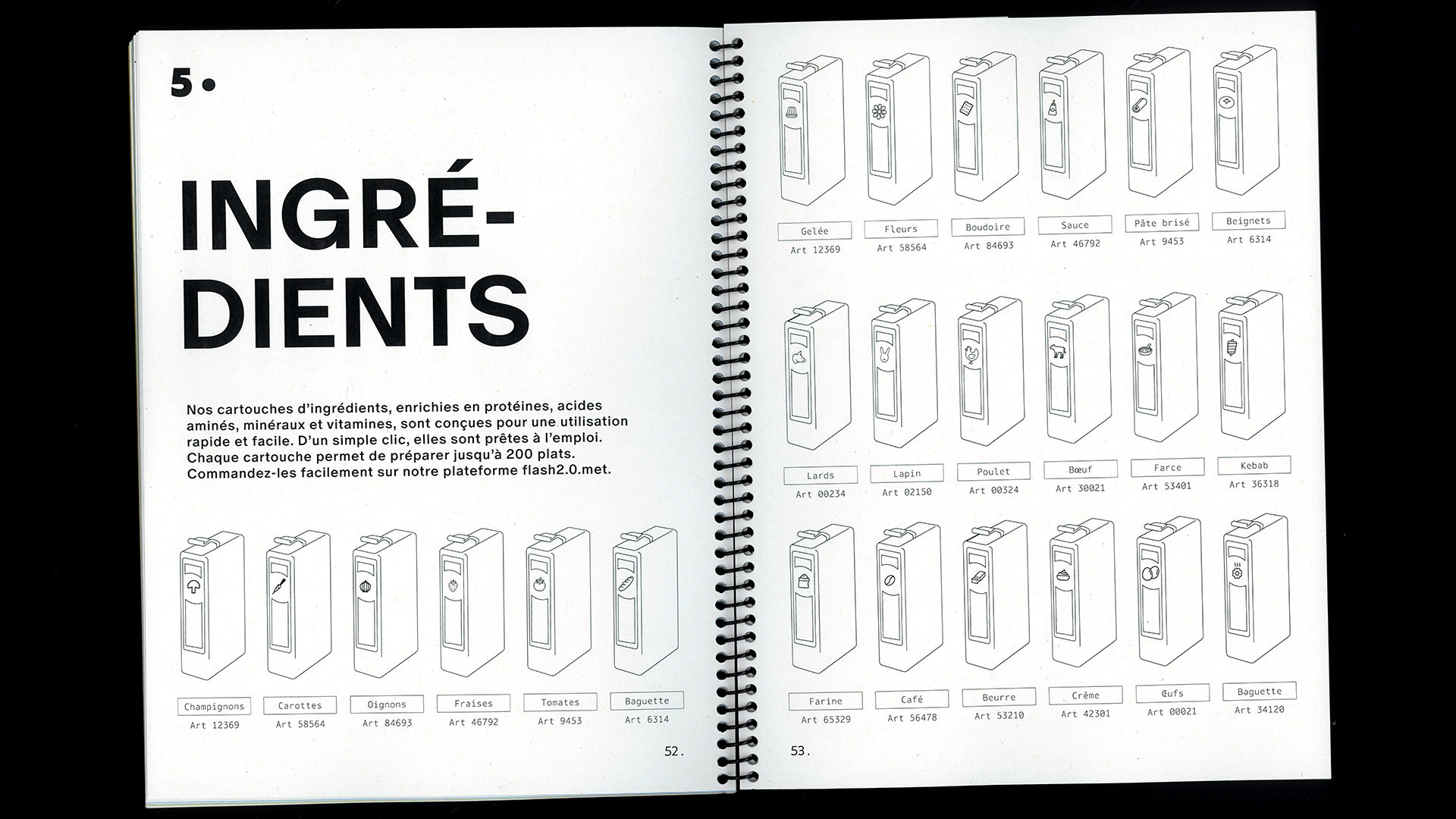 edition flash, recette du futur, Marine Terrin, designer graphique 