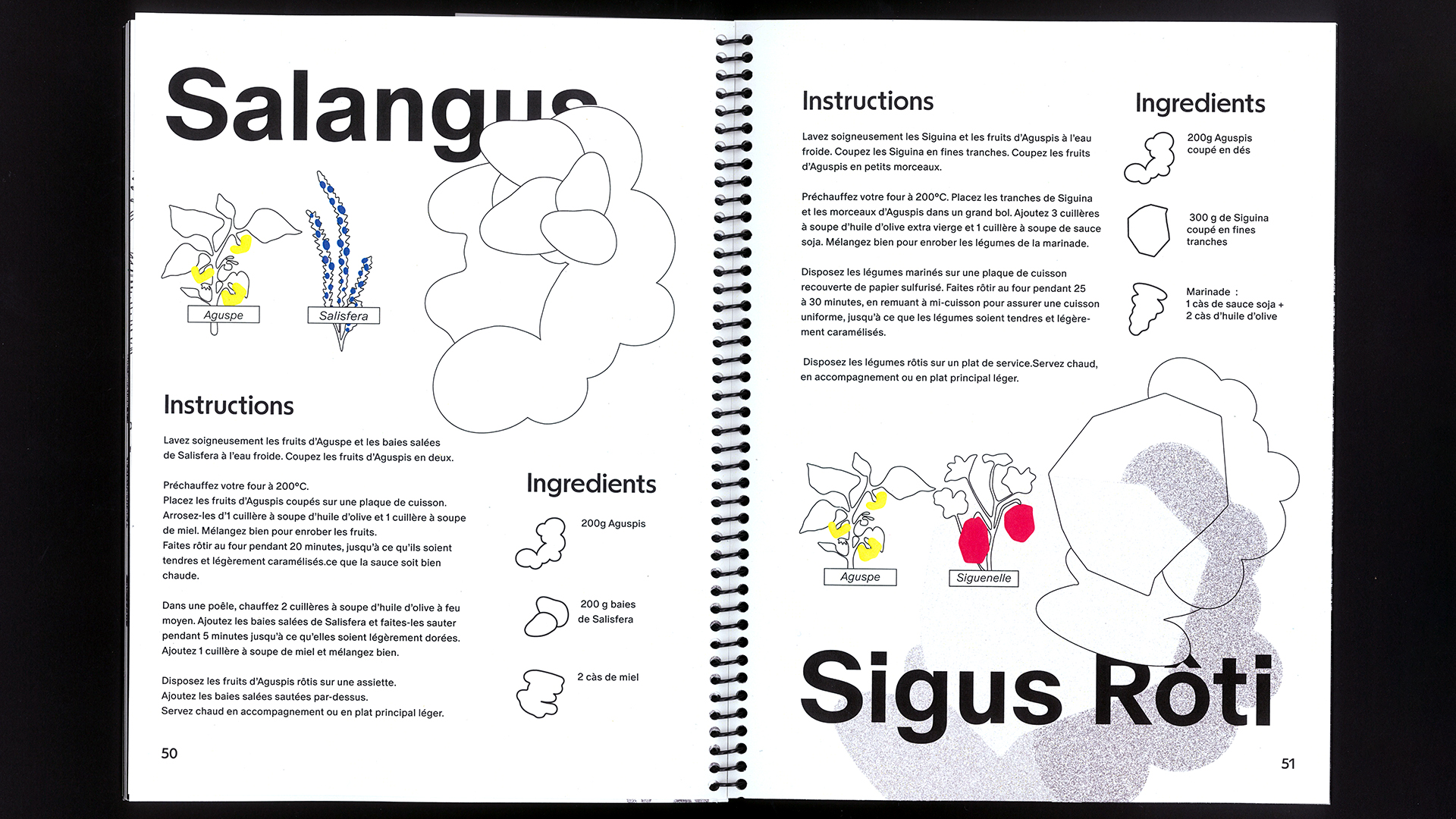 edition hybride, recette du futur, Marine Terrin, designer graphique 