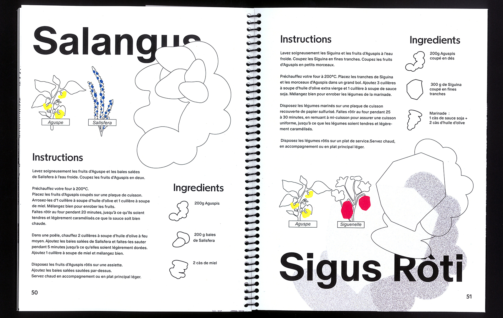 edition hybride, recette du futur, Marine Terrin, designer graphique 