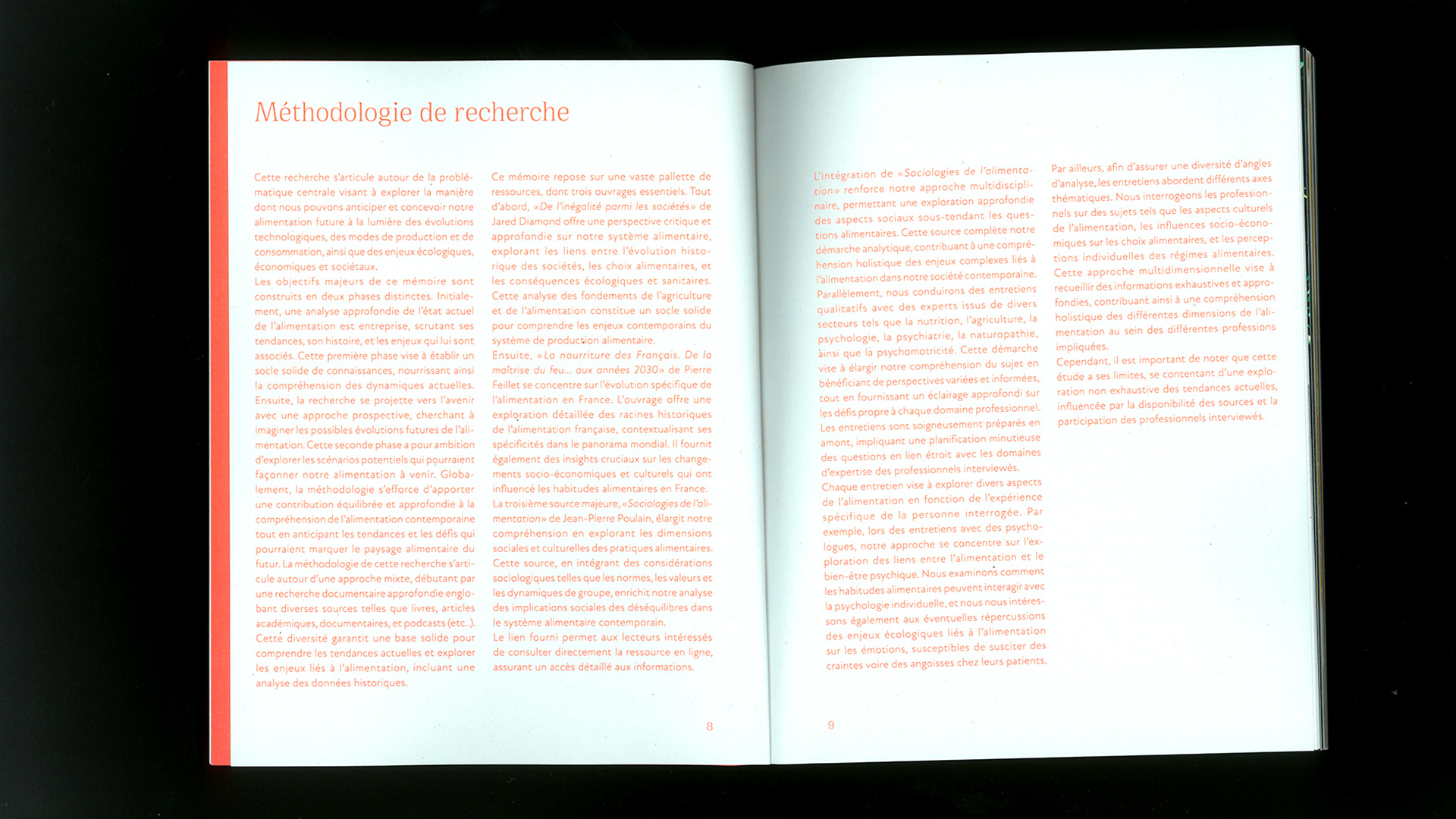 edition memoire, recette du futur, Marine Terrin, designer graphique 